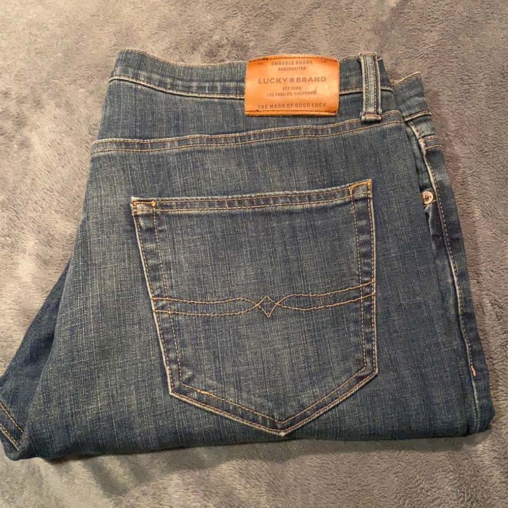 Men’s lucky jeans